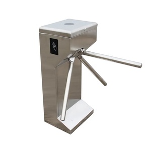 Sistema di controllo accessi di sicurezza interfaccia di comunicazione RS485 cancello barriera in acciaio inossidabile tornello automatico a treppiede - Product Image 2