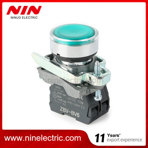 High Quality XB4 BW3361 <strong>Series</strong> 22mm <strong>Ba9s</strong> Led Illuminated Momentary Push Button Switch with Light