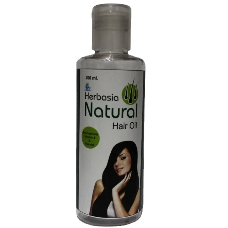 Olie Ayurvedische Natuurlijke Groene Sri Herbasia HNO-002 Fles 200Ml Haarsterkte En Het Bevorderen Van De Haargroei
