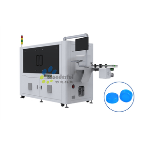Hochwertige Plastikkappenverschlüsse Kappenversiegelung Inspektion Visuelle Inspektionsmaschine mit Computersteuerung - Product Image 2