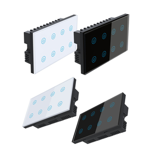 Wall Switch Tuya Wifi 8 Gang Wireless Google Voice <strong>Remote</strong> Control Smart Switch Touch Switch US <strong>AU</strong> Standard Smart Home 220v 13A - Product Image 2