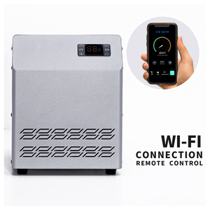Wifi Control remoto 1/3HP Cold Plunge Chiller Baño de hielo Pequeño sistema de refrigeración por agua con compresor para bañeras de recuperación deportivas - Product Image 4