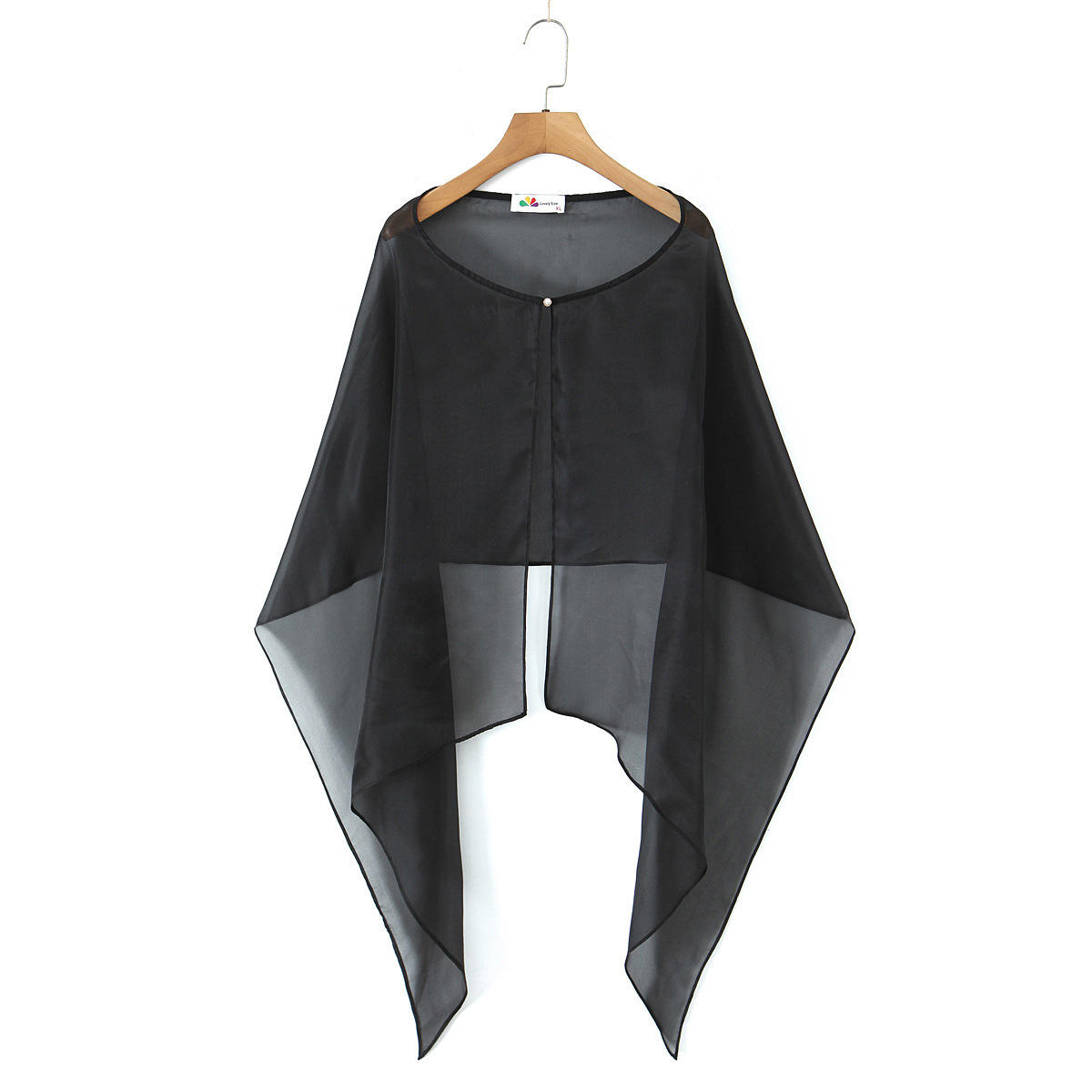 ผ้าคลุมไหล่สีดำ