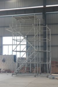 Heavy Duty <span class=keywords><strong>Layher</strong></span> <span class=keywords><strong>HDG</strong></span>/Pintado/Pó Revestido Sistema de Andaime Galvanizado Preço Padrão Ledger Brace Ringlock Aço Andaimes