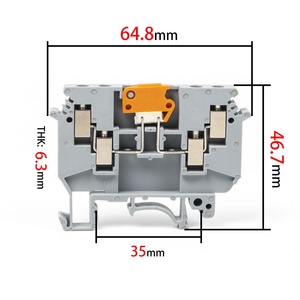 导轨安装电缆快速断开连接器螺柱接线端子-快速释放附件 - Product Image 3