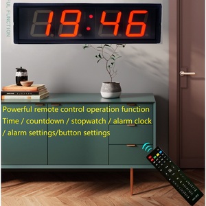 Conto alla rovescia a LED, orologio digitale, orologio, conferenza nella sala segreta dell'esame di ammissione all'università, Timer per la competizione vocale - Product Image 5
