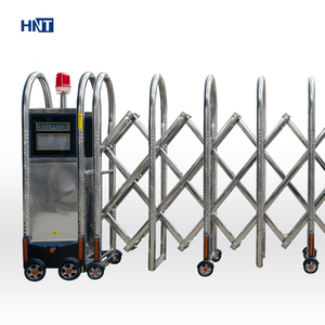 Hnt Telescopic đường lái xe cơ giới hàng rào trượt hệ thống cổng Chính tự động mở rộng kho ngoài trời trượt cổng có thể thu vào - Product Image 1