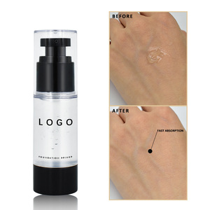 30ML fabrika fiyat şeffaf görünmez gözenek Vegan özel etiket vakıf yüz astar mat hiçbir Logo makyaj tabanı - Product Image 4