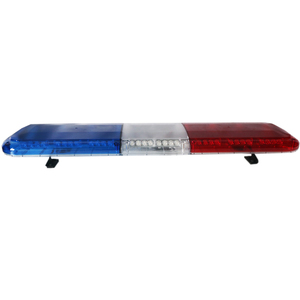 ライトバー<span class=keywords><strong>LED</strong></span>ライトバー47 "120cmトラック警告ライトバートップストロボ点滅ライトブルー<span class=keywords><strong>10</strong></span>-30V