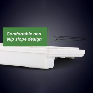 Miniteclado y ratón inalámbrico Delgado, Conjunto Combinado portátil para Notebook, portátil, Mac, PC de escritorio - Product Image 2