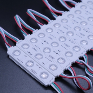 LEDモジュールIC2811プログラマブルドリームカラーSMD5050 3LED 0.75W DC12Vサイズ7515 LEDサイネージLEDピクセルライト