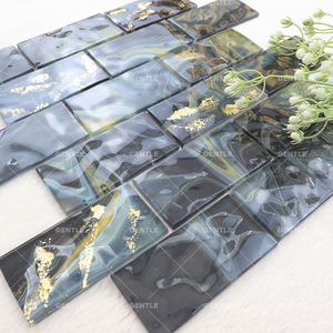 Nhà bếp phòng tắm tàu điện ngầm thủy tinh Gạch <span class=keywords><strong>Mosaic</strong></span> tường trang trí Gạch <span class=keywords><strong>Mosaic</strong></span> - Product Image 2