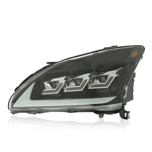 Lexus RX RX RX350 2003 - 2008 için LED farlar meclisi 2009 gündüz koşu dönüş sinyali başkanı işık 3 Lens far değiştirmek - Product Image 3