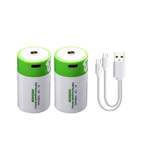 D boyutu pil şarj edilebilir pil aynı boyutta ER34615 3.6V 12000mWh LiSoCI2 lityum li-ion 1.5V tipi c piller - Product Image 2