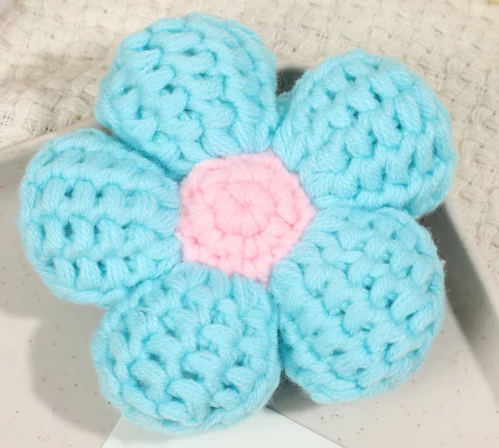 Estambre azul rosado