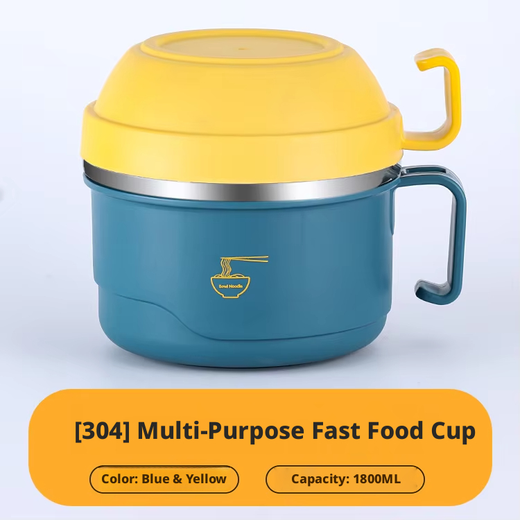 Modèle 304-1500ml-bleu et jaune