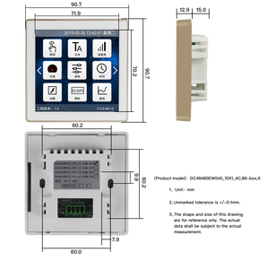 Módulo de pantalla LCD TFT de 4 pulgadas personalizado DACAI para controlador de sistema de bomba de calor de pantalla de hogar inteligente - Product Image 4