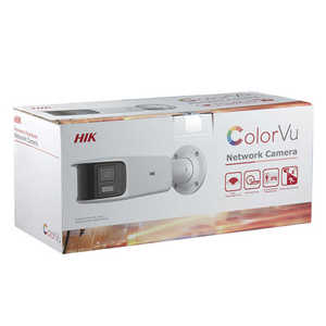 US Stock Hik originale DS-2CD2T87G2P-LSU/SL 8MP 4K panoramica luce stroboscopica e allarme Audio ColorVu rete PoE IP Camera - Product Image 1