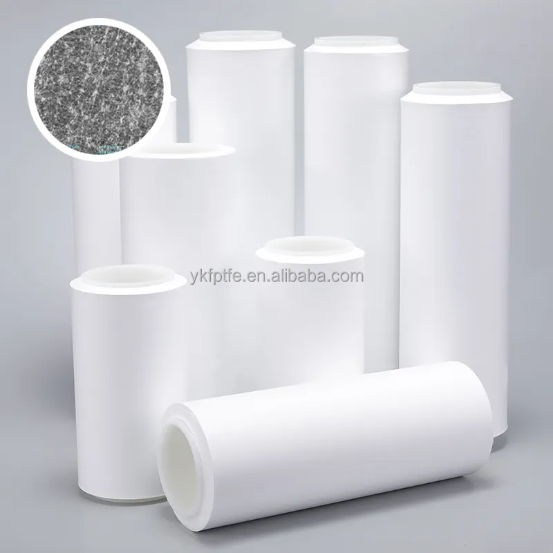 UNM ePTFE Membrane PTFE imperméable et respirante Membrane hydrophobe 100% Film PTFE