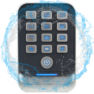 Controlador de acceso de Metal IP67, 13,56 MHz/125Khz, teclado para ambiente duro con salida WG - Product Image 2