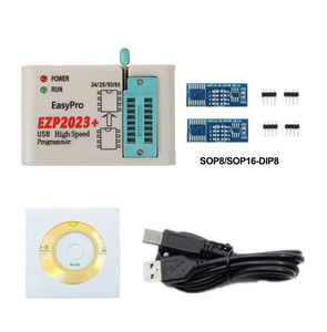 EZP2023 USB-Programmierer Hochgeschwindigkeits-USB-EEPROM-Flash-Programmierer für 24 25 93 BIOS Lesen und Schreiben der Bios-Chips von Router, LCD, DVD