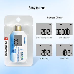<strong>Temperature</strong> Tracking PDF <strong>Temperature</strong> Data <strong>Logger</strong> Single Use <strong>Temperature</strong> <strong>Logger</strong> - Product Image 4