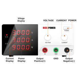Nice Power R-Sps3030 30V 30A 900W ห้องปฏิบัติการตัวแปรควบคุม DC แหล่งจ่ายไฟโทรศัพท์มือถือซ่อมนาฬิกา - Product Image 2