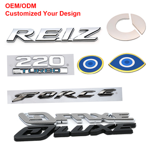 Tùy chỉnh 3D kim loại dán Huy hiệu logo xe nhãn biểu tượng 3D ABS chữ biểu tượng tự động logo cho sửa đổi xe - Product Image 4