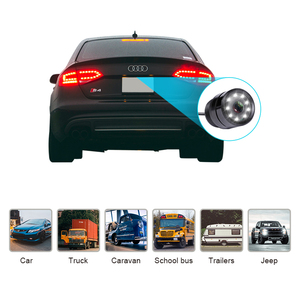 <strong>8</strong> LED Car <strong>Reverse</strong> Backup Camera Waterproof Parking Assistance With 1080p Resolution CMOS Image <strong>Sensor</strong> Rear View Backup Camera - Product Image 4