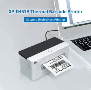 XP-D463B/D463E Custom 4inch Shipping Label <strong>Printer</strong> Small White and Black Clear Printing for Logistics Sticker <strong>Printer</strong> - Product Image 2