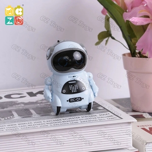 CZ หุ่นยนต์ RC มีกระเป๋า939a ของเล่นหุ่นยนต์ขนาดเล็กบันทึกการจดจำเสียงโต้ตอบได้ - Product Image 6