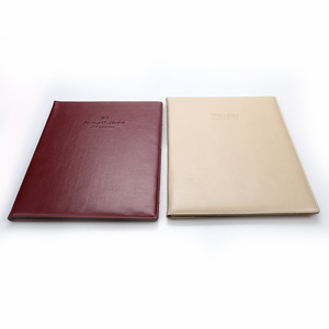 Biểu Tượng Tùy Chỉnh Đa-Chức Năng PU Da Thư Mục Máy Tính Xách Tay Pocket Tập Tin Kinh Doanh Tổ Chức A4 Da Nhân Tạo Thư Mục Tập Tin - Product Image 2