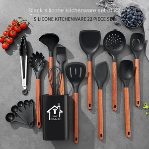 Hot bán 22 cái Silicone phụ kiện nhà bếp đồ dùng nhà bếp thiết lập cocina Silicone nhà bếp Đồ dùng nấu ăn thiết lập - Product Image 6