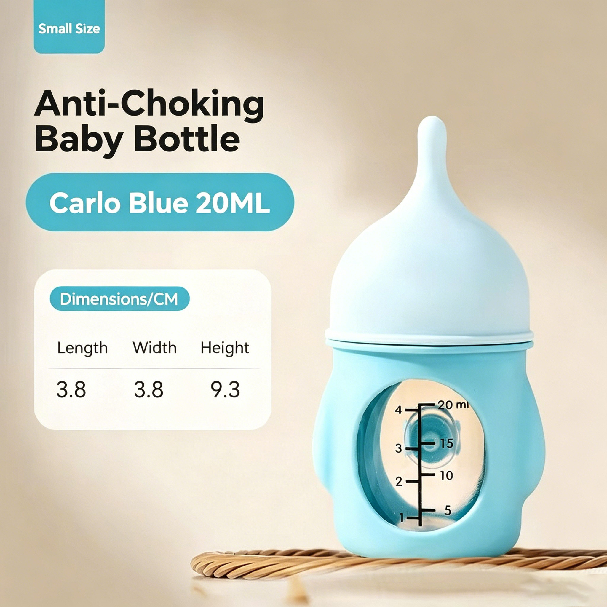 Carlo azul 20ml, 1 chupete, 2 en compra