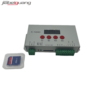 K-1000C型号遥控器WS2812B发光二极管条12v像素控制器，带sd卡T1000控制器灯 - Product Image 6