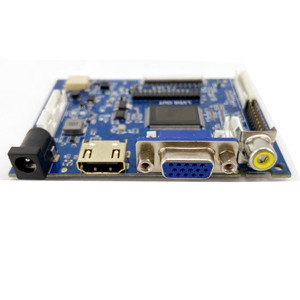 2K RTD2660高清m + VGA + 2 AV印刷电路板主板lvds液晶控制器板，带HDM VGA输入50引脚TTL输出LVDS输出