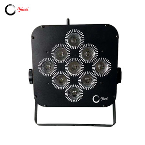 18w 6in1 rgbwa + ufi אלחוטי יישום בקרה 9 הוביל 6in1 אור סוללה נקודתית עבור מועדונים Dj