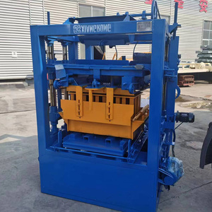 Máquina para fabricar bloques de ladrillo hueco Manual de bajo precio, fabricante de bloques de pavimentación Manual móvil de cemento de hormigón con componente de núcleo de motor - Product Image 5