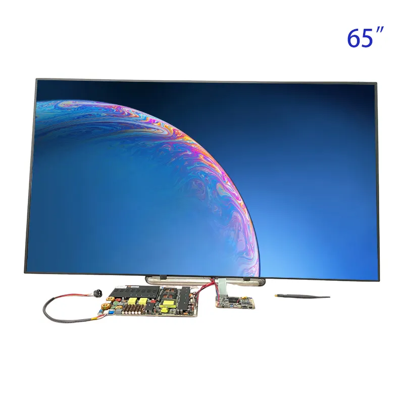 Boe 4K 65 polegadas LCD Display Panel DV650QUM-N00 resolução 3840*2160 Android Publicidade Telas quiosque Indoor Digital Signage