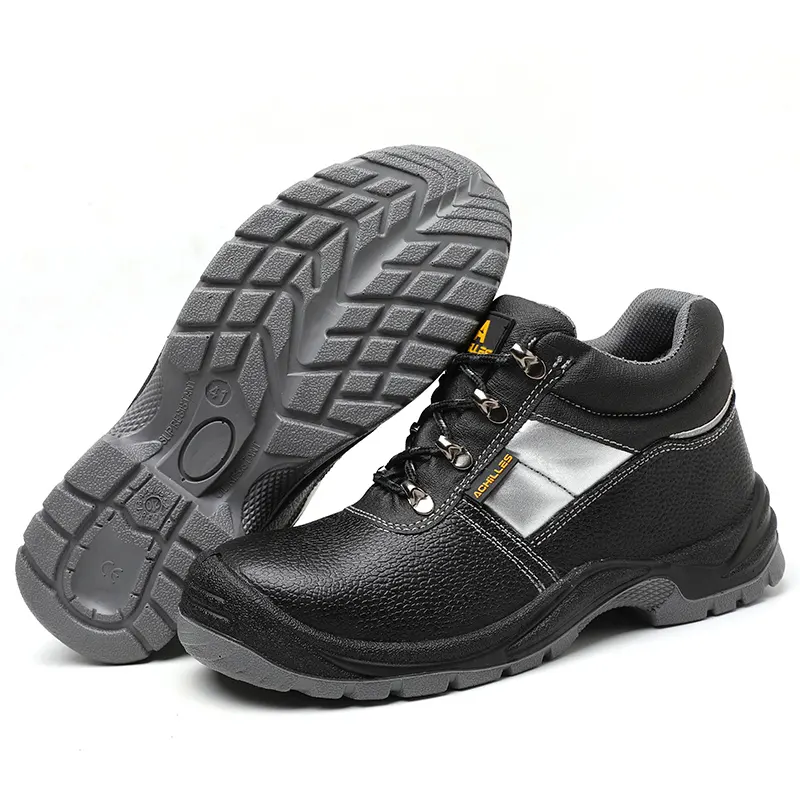 नए आगमन चमड़े के औद्योगिक स्टील की पैर की अंगुली पुरुषों और महिलाओं के लिए सुरक्षित जूते