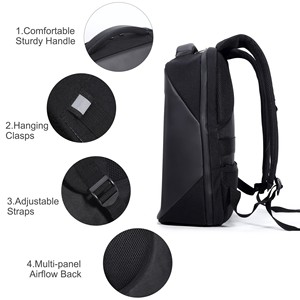 Özel DIY GIFs görüntü metin yumuşak Polyester astar fermuar kapatma ile Unisex akıllı LED ekran sırt çantası - Product Image 5