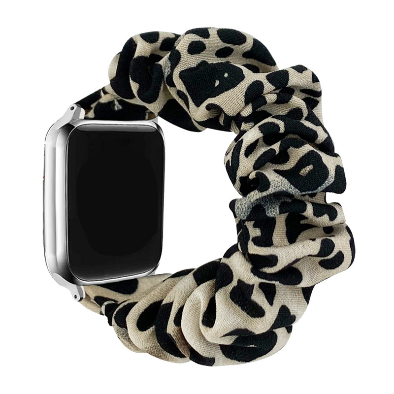 Gray-blue leopard print