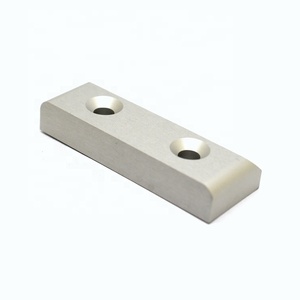 Precision CNC Square <strong>Coupling</strong> <strong>M3</strong> Threaded Bracket Aluminum Fixing Block Natural Anodized Machined Parts - Product Image 4