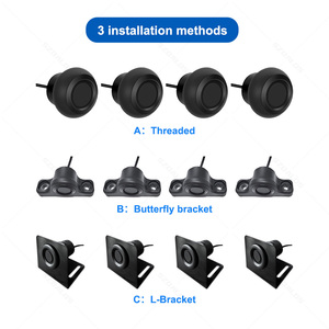 Sistema de sensor de estacionamiento universal con 4 sensores de radar de marcha atrás y pantalla LED para camión - Product Image 4