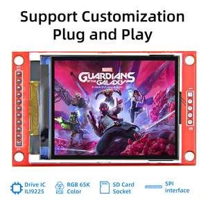 2.2 pollici SPI schermo LCD Monitor 220*176 RGB 65K modulo Display LCD a colori per Arduino