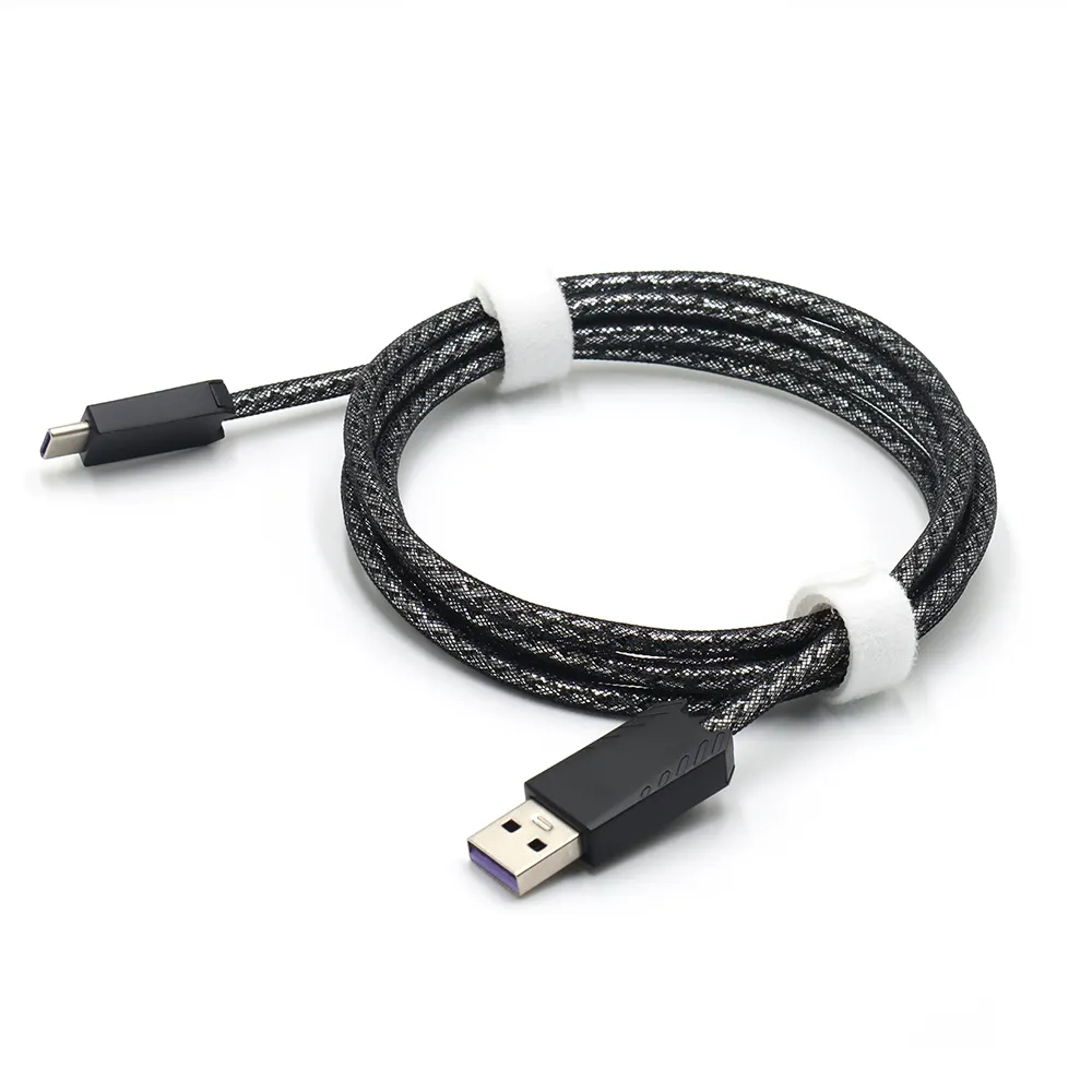 Kabel isi daya Cepat tipe c, kabel pengisian daya Cepat tipe c, kabel Tipe c, kabel kustom logo, kabel pengisian cepat 5a, 3A Tipe c