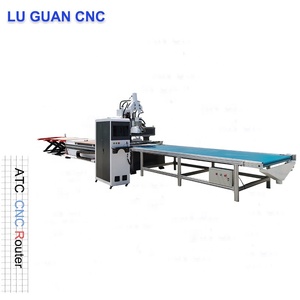 Low Price <strong>Auto</strong> <strong>Loading</strong> Unloading ATC <strong>CNC</strong> <strong>Machine</strong> Cabinet Door Making <strong>Auto</strong> <strong>Nesting</strong> ATC <strong>CNC</strong> <strong>Router</strong> <strong>Machine</strong> for Wood 3D Engraving - Product Image 2