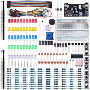 Arrival Hot Selling Neues 400-Loch-Steckbrett-Kit für das UNO R3-Komponentenpaket Basic Beginner Starter Kit Box - Product Image 1