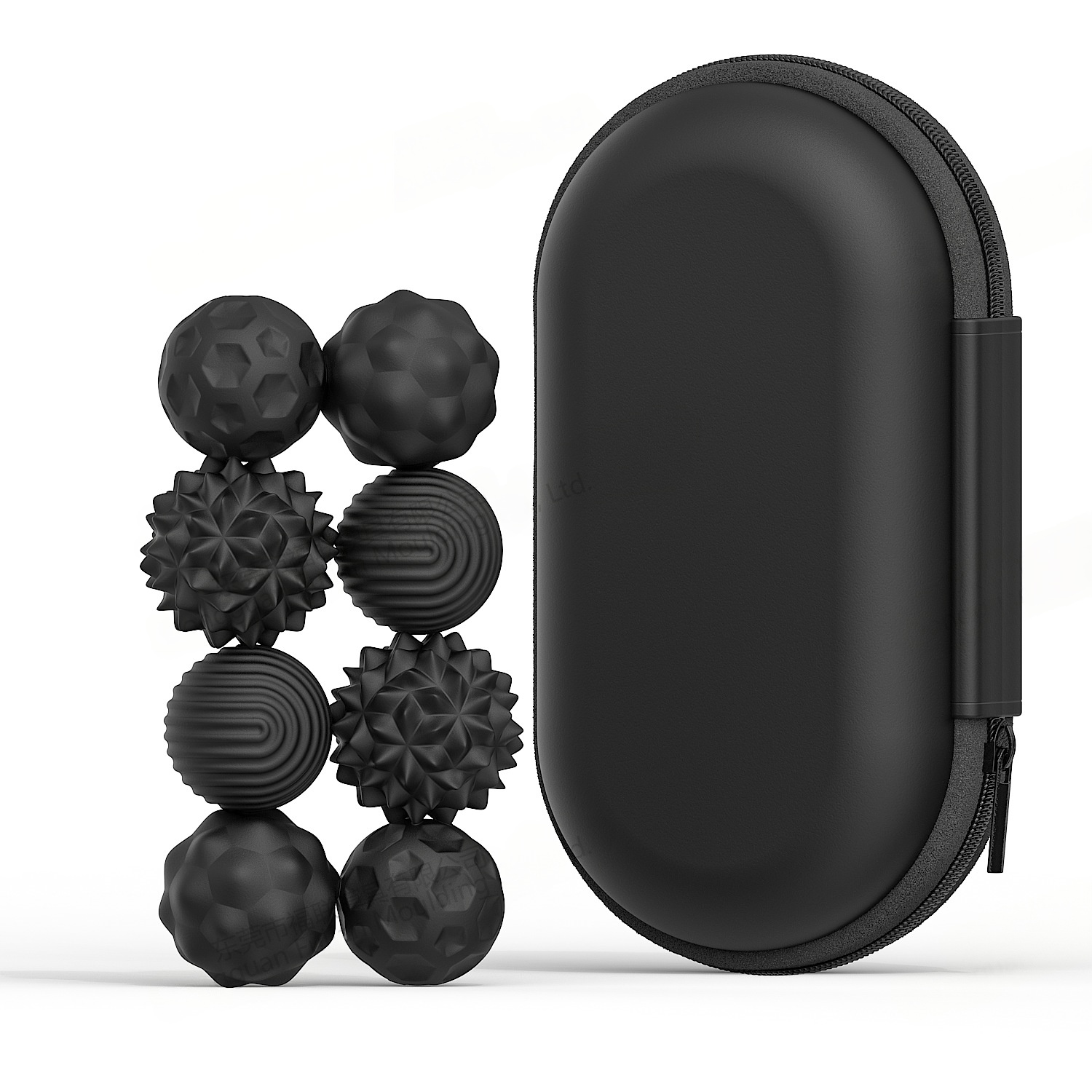 8 pièces par boîte noir