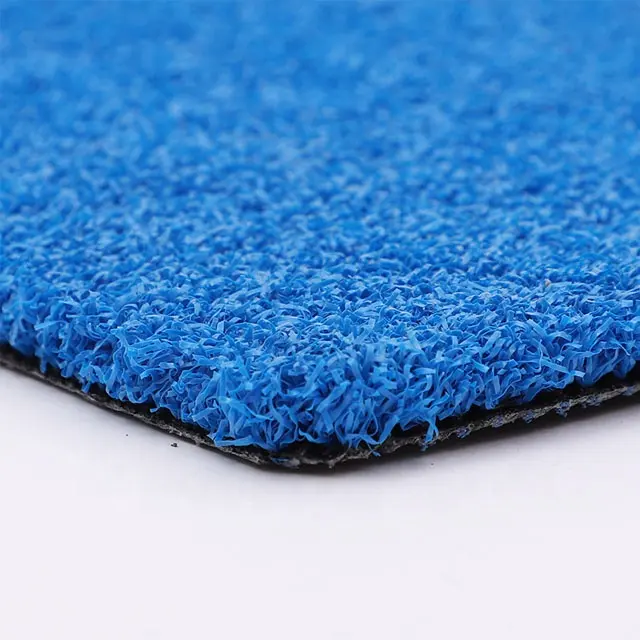 Plancher d'utilisation de gymnase commercial de forme physique noir vert bleu plancher personnalisé gazon gazon artificiel tapis d'herbe